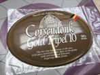 Corsendonk bier gold tripel 10 reclamebord metaal, Ophalen of Verzenden, Nieuw, Reclamebord