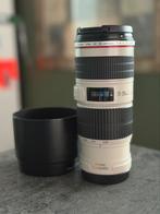 Canon EF 70-200 F/4L IS USM, Audio, Tv en Foto, Fotografie | Lenzen en Objectieven, Ophalen of Verzenden, Zo goed als nieuw, Telelens
