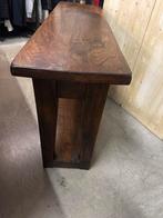 Massief houten Sidetable, Huis en Inrichting, Tafels | Sidetables, Ophalen, 100 tot 150 cm, X, X