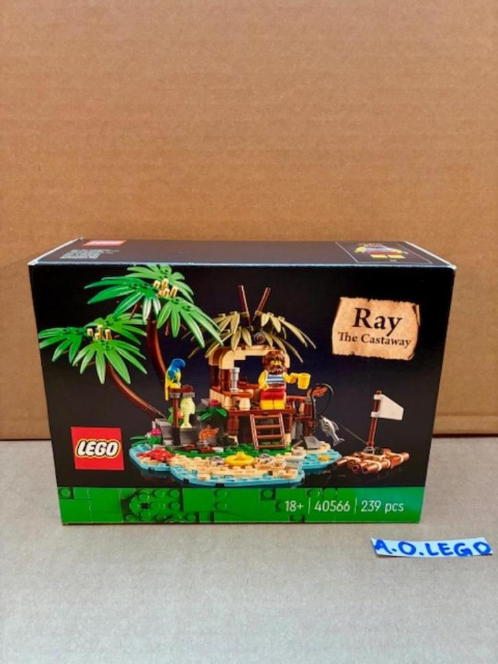 Lego Ideas GWP Ray the Cast away 40566, Kinderen en Baby's, Speelgoed | Duplo en Lego, Nieuw, Lego, Complete set, Ophalen of Verzenden