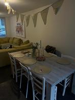 Eettafel hout beige, Huizen en Kamers, Kamers te huur