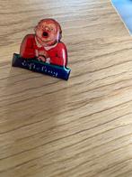 Efteling pin Holle Bolle Gijs achterzijde goudkleurig, Ophalen of Verzenden, Zo goed als nieuw, Button of Speldje