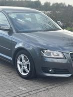 Audi A3 1.4 Tfsi 92KW Sportback S-tronic 2010 Grijs, Auto's, 125 pk, Zwart, 4 cilinders, Leder en Stof