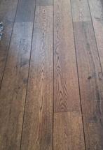 Rustieke oude grenen houten plankenvloer, donker, Doe-het-zelf en Verbouw, Vloerdelen en Plavuizen, 150 cm of meer, Gebruikt, 10 tot 30 cm