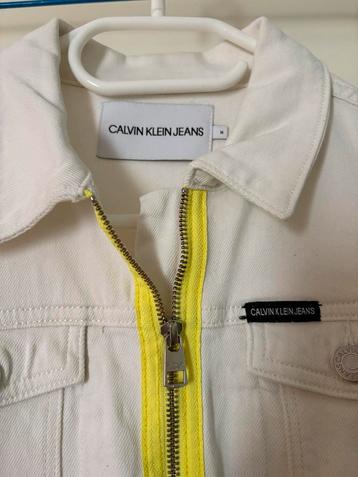 Calvin Klein Jeans Zomerjas, wit Maat 14. beschikbaar voor biedingen