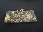 Vintage Clutch / Brillenkokertasje, Overige merken, Gebruikt, Zwart, Ophalen of Verzenden