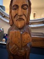 Houten Beeld Mozes met de Tien Geboden, Ophalen of Verzenden