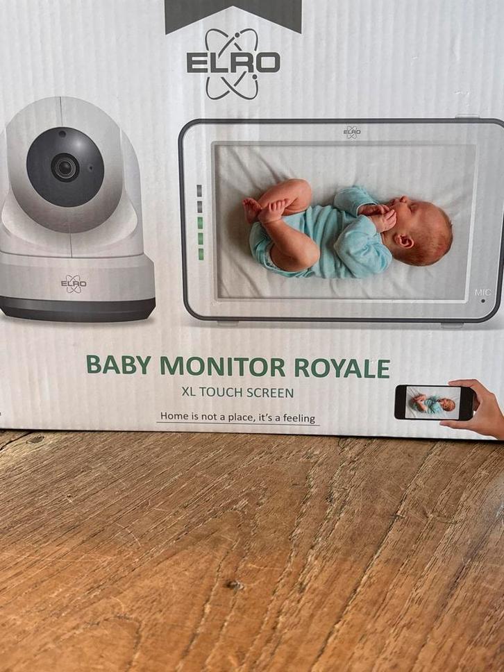 Elro Babyfoon Royale Touchscreen, Kinderen en Baby's, Babyfoons, Nieuw, 250 meter of meer, Camera, Ophalen of Verzenden