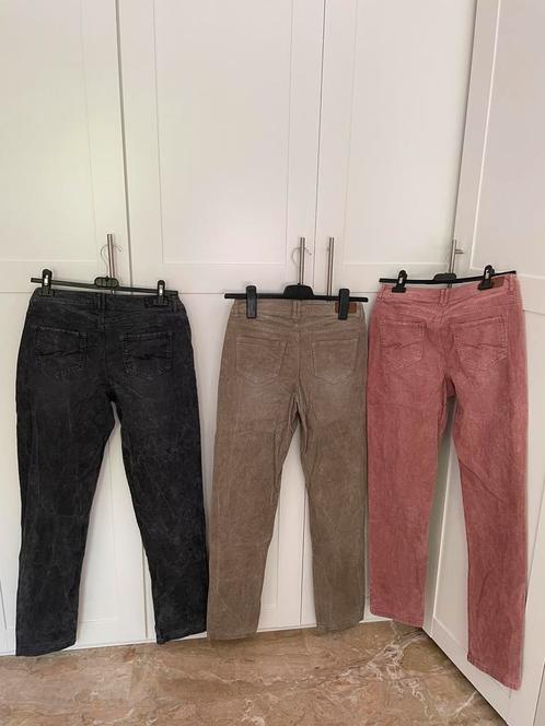 3 amper gedragen ribcord broeken maat 38 per stuk €13, Kleding | Dames, Broeken en Pantalons, Zo goed als nieuw, Maat 38/40 (M)