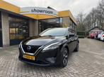 Nissan QASHQAI 1.3 MHEV Xtronic N-Connecta Panodak 360Camera, Auto's, Nissan, Euro 6, Zwart, Hybride Elektrisch/Benzine, Qashqai