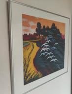 Jannes de Vries (Ploeger met meeuwen 1969), Antiek en Kunst, Ophalen of Verzenden