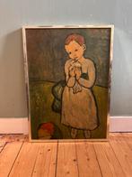 Lucky Vintage prent van Picasso Meisje met duif, Ophalen