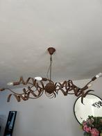 lamp roest bruin, Huis en Inrichting, Lampen | Hanglampen, Ophalen, Gebruikt, Minder dan 50 cm