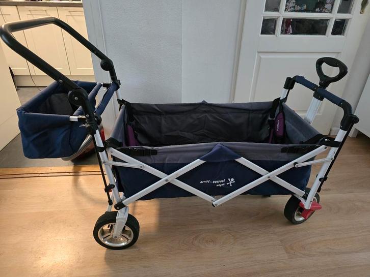 Bolderkar opvouwbaar, Caravans en Kamperen, Bolderkarren, Gebruikt, Opvouwbaar, Ophalen