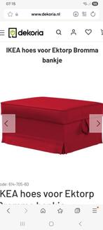 Rode Ektorp hocker hoes gezocht, Huis en Inrichting, Banken | Bankstellen, Ophalen of Verzenden, Gebruikt