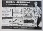 20 vintage advertenties Vroom en Dreesmann 1957 V&D, Ophalen of Verzenden, Gebruikt, Reclamebord