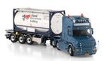 WSI SCANIA TORPEDO +TRAILER +CONTAINER -TANK SERVICES VALLEY, Hobby en Vrije tijd, Modelauto's | 1:50, ., Nieuw, Ophalen of Verzenden