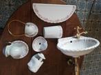 Uniek fonteintje, planchet, wcrolhouder, handdoekring, zeepb, Ophalen