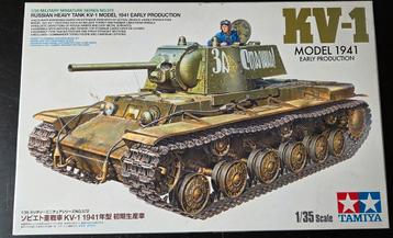  Tamiya Russian Heavy KV-1 Model 1941 1:35 Lees Beschrijving beschikbaar voor biedingen