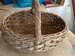 Ovalen rieten mand, Ophalen, Zo goed als nieuw, Ovaal, Riet
