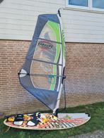 JP Young Gun 115 ltr windsurfset met 3.5 zeil, Watersport en Boten, Windsurfen, Ophalen, Gebruikt, Minder dan 250 cm, Met vin(nen)