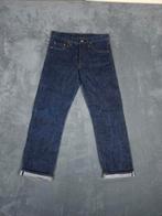Levi's 501 Selvedge Broek W33 L32 Made In USA Donkerblauw, Blauw, ., Ophalen of Verzenden, Zo goed als nieuw