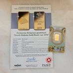 2.5 gram 999.9 goudbaar pamp goldrush, Ophalen of Verzenden, Goud