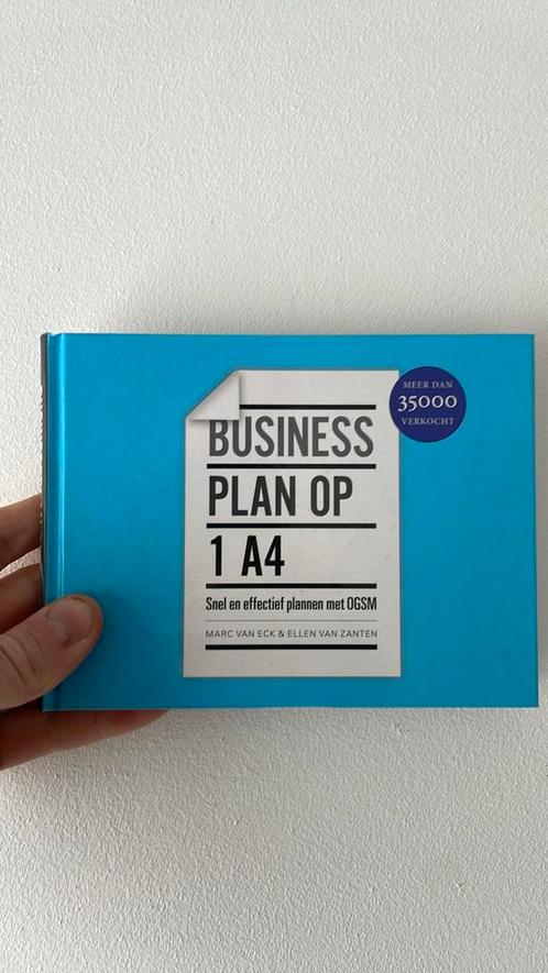 Ellen Leenhouts - Businessplan op 1 A4, Boeken, Wetenschap, Zo goed als nieuw, Sociale wetenschap, Ophalen