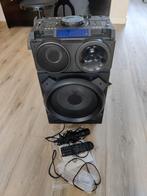 Noonday DJ Karaoke Speaker Set met Microfoon, Ophalen, Zo goed als nieuw, Complete set