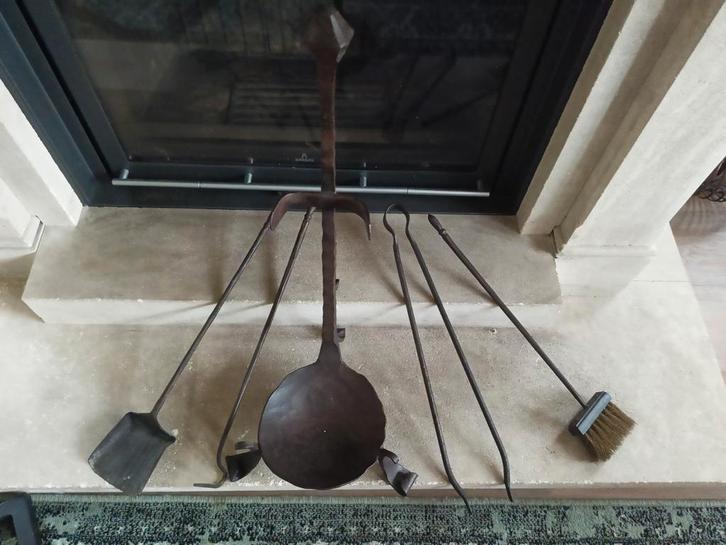 Antiek Haardstel, Huis en Inrichting, Haarden, Gebruikt, Houthaard, Ophalen