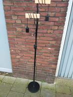 Unieke Vloerlamp met Houten Accenten, Tuin en Terras, Terrasverwarmers, Draaibaar, Gebruikt, Vloer, Ophalen