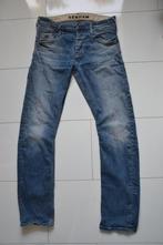 Denham herenjeans, maat 31/32., Kleding | Heren, W32 (confectie 46) of kleiner, Gedragen, Blauw, Ophalen of Verzenden