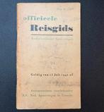 Brochure NS ‘Officieele reisgids’ (1942), Ophalen of Verzenden, Gebruikt, Trein, Boek of Tijdschrift