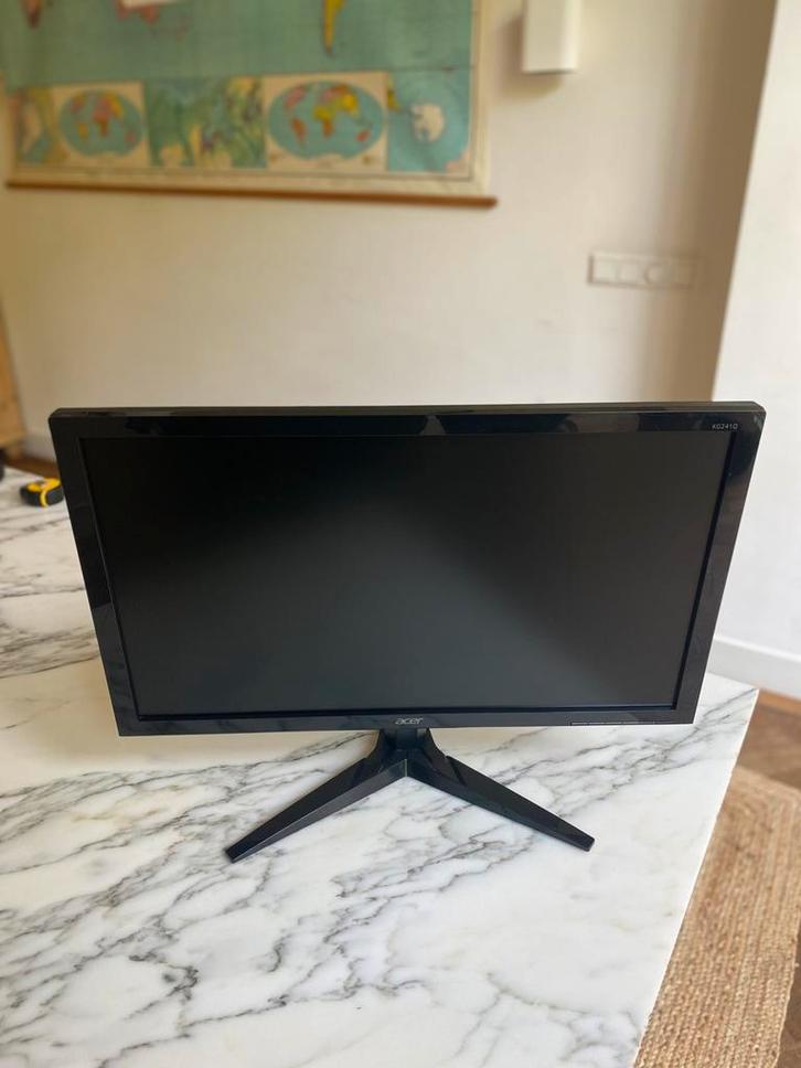 Acer KG1 Beeldscherm, Computers en Software, Monitoren, Zo goed als nieuw, HDMI, VGA, Ingebouwde speakers, Hoofdtelefoonaansluiting