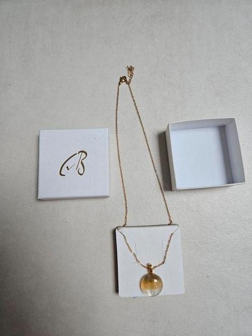 Carola van Benthum ketting NIEUW, Sieraden, Tassen en Uiterlijk, Kettingen, Nieuw, Overige materialen, Goud, Ophalen of Verzenden