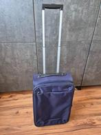 Rolkoffer handbagage 54x34x19cm (hxbxd) donkerblauw ZGAN, 50 tot 60 cm, Ophalen of Verzenden, Zo goed als nieuw, Minder dan 35 cm