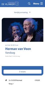 Kaartjes 2 mei 2026, de Klinker Winschoten, Tickets en Kaartjes, Twee personen, Mei