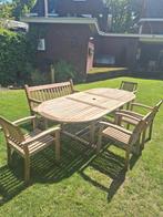 Teakhouten tuinset van Jati&kebon., Ophalen, Teakhout