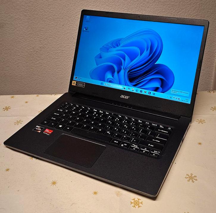 Acer Aspire A314-22-R1V3, Computers en Software, Windows Laptops, Gebruikt, 15 inch, SSD, 2 tot 3 Ghz, 4 GB, Qwerty, Met videokaart