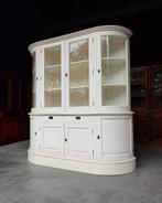 Ronde Servieskast | Winkelkast | Buffetkast wit #2313