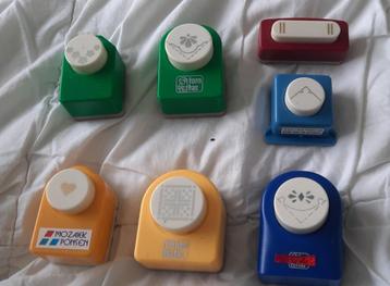 11 figuurponsen voor het maken van kaarten etc etc beschikbaar voor biedingen