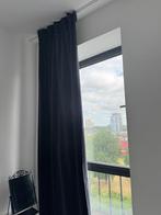 IKEA gordijn donkerblauw, Huis en Inrichting, Stoffering | Gordijnen en Lamellen, Ophalen, Zo goed als nieuw, 200 cm of meer