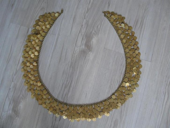 Buikdansgordel koperkleurig, goed rinkelend!, Hobby en Vrije tijd, Kostuums, Theaterbenodigdheden en LARP, Zo goed als nieuw, Overige typen