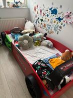 Autobed - Leuke Kinderbed, Ophalen, 70 tot 85 cm, Zo goed als nieuw, Lattenbodem