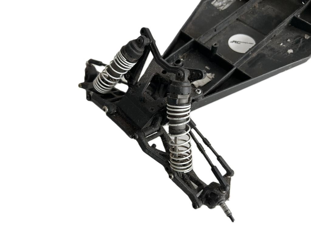 1/10 offroad chassis rc auto, Elektro, Gebruikt, Auto offroad, Ophalen of Verzenden