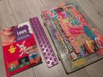Loom Set met Elastiekjes - Accessoires en Boek, Ophalen of Verzenden, Gebruikt, Materiaal