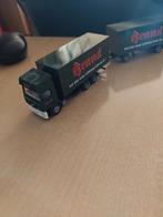 175 albedo herpa volvo topsleeper brand bier 1:87 truck, Ophalen of Verzenden, Zo goed als nieuw, Bus of Vrachtwagen, Herpa