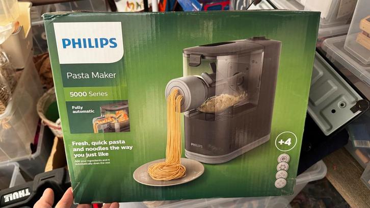 Philips Pastamaker 5000 Serie, Witgoed en Apparatuur, Keukenmixers, Nieuw, 3 snelheden of meer, Ophalen of Verzenden
