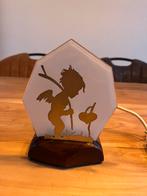 Vintage Nachtlampje met Engel, Antiek en Kunst, Antiek | Lampen, Ophalen of Verzenden