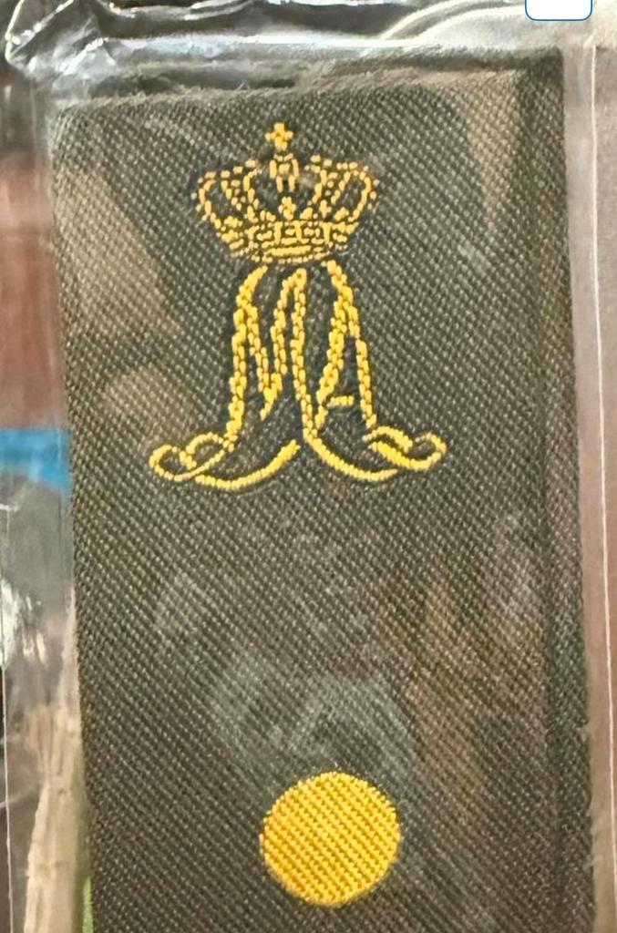 Landmacht Setje Rangen -87, Verzamelen, Militaria | Algemeen, Landmacht, Embleem of Badge, Nederland, Verzenden